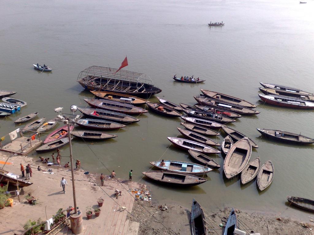 Grg Shanti Guest House Varanasi Near Manikarnika Ghat المظهر الخارجي الصورة